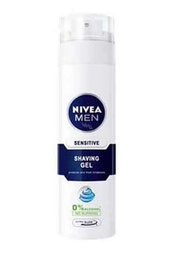 Nivea Gel na holení Sensitive Instant Protection (Shaving Gel) 200 ml man