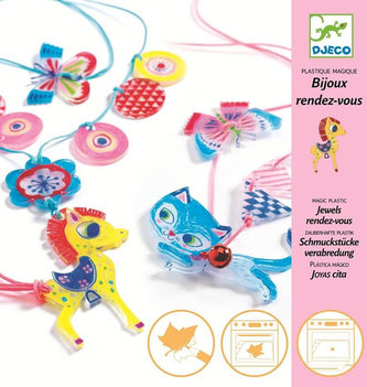 Djeco Náhrdelník k dotvoření kočička a poník