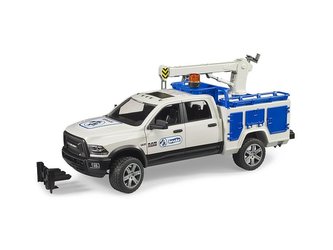 Bruder RAM 2500 Servisné vozidlo s otočným ramenom a majákom