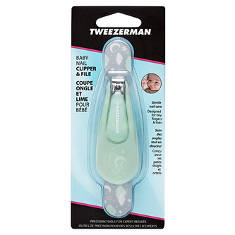 Tweezerman Dětské štipky a pilník na nehty (Baby Nail Clipper with File) 