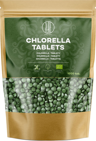 BrainMax Pure Chlorella Tablets, BIO, 1000 tablet