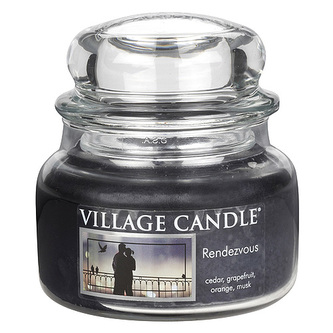 Svíčka ve skleněné dóze Village Candle, Rande, 312 g