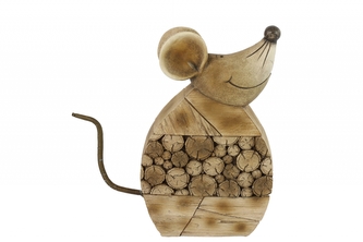 Myš Woody 26,5x16,5x5,5 cm