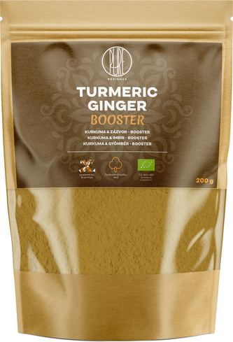 BrainMax Pure Turmeric Ginger Booster BIO, 200 g