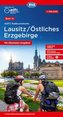 ADFC-Radtourenkarte 14 Lausitz /Östliches Erzgebirge 1:150.000, reiß- und wetterfest, E-Bike geeignet, GPS-Tracks Download, mit