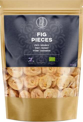 BrainMax Pure Fíky, kousky BIO, 200 g