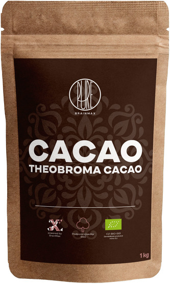 BrainMax Pure Cocoa, Bio Kakao z Peru, 1000 g