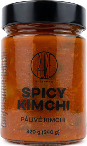 BrainMax Pure Spicy Kimchi, Pikantní Kimchi, 320 g