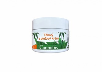 Tělový a pleťový krém CANNABIS 260 ml