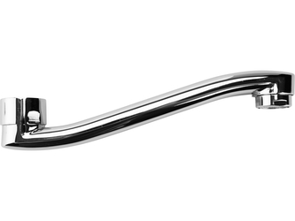 BALLETTO ramínko prohnuté, 200mm, chrom