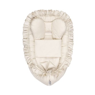 Hnízdečko s peřinkou pro miminko Belisima PURE cappuccino