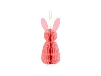 Dekoracja papierowa Króliczek na magnes 30cm