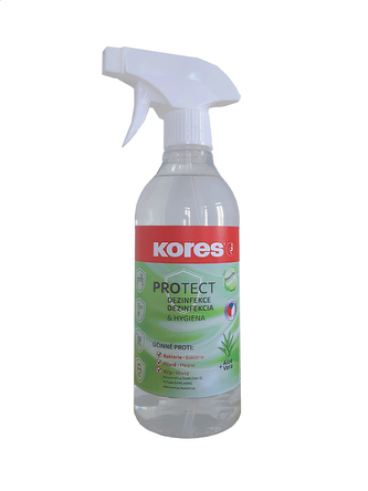 Dezinfekce na ruce s parfemací ALOE 500 ml  s rozprašovačem