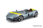 M. Ferrari Assembly line, Ferrari Monza SP1, Silver, window box, 1:24