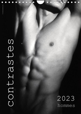 contrastes hommes 2023 (Calendrier mural 2023 DIN A4 vertical)