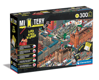 MYSTERY PUZZLE 300 dílků - Hackerský útok v Londýně