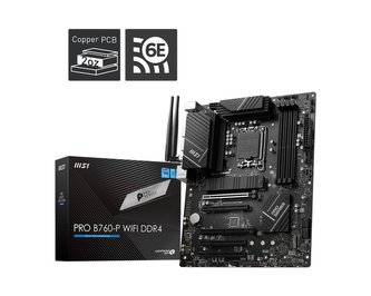 MSI MB Sc LGA1700 PRO B760-P WIFI DDR4, Intel B760, 4xDDR4, 1xDP, 1xHDMI, WI-FI MSI MB Sc LGA1700 PRO B760-P WIFI DDR4, Intel B760, 4xDDR4, 1xDP, 1xHDMI, WI-FI