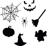 ARTEMISS Halloween 03 - plastová šablona 353 Rozměr: E 29x29cm