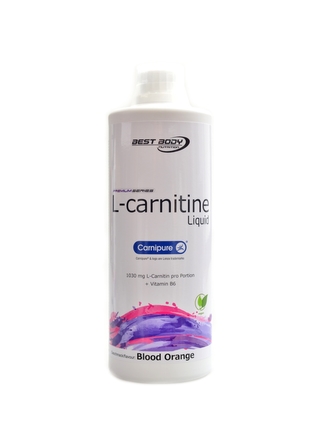 Best Body nutrition - L-Carnitine liquid 1000 ml - krvavý pomeranč