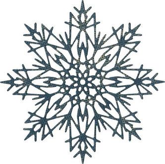 SIZZIX Thinlits vyřezávací  kovové šablony - sněhová vločka