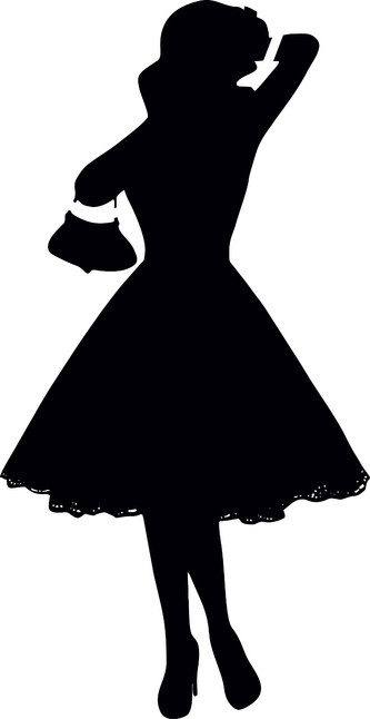 ARTEMISS Slečna - plastová šablona 449 Rozměr: B 14,5x14,5cm