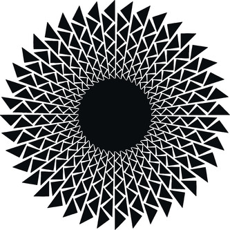 ARTEMISS Ornament - plastová šablona 468 Rozměr: G 29x29cm