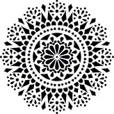 ARTEMISS Ornament - plastová šablona 457 Rozměr: G 29x29cm