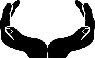 Ruce - plastová šablona 426 Rozměr: E 29x29cm