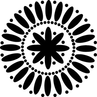 ARTEMISS Ornament - plastová šablona 381 Rozměr: E 29x29cm