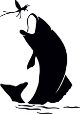 Ryba - plastová šablona 450 Rozměr: C 14,5x14,5cm