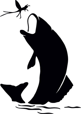 Ryba - plastová šablona 450 Rozměr: E 29x29cm