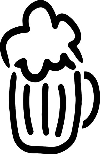 ARTEMISS Pivo - plastová šablona 385 Rozměr: D 29x29cm