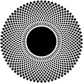 ARTEMISS Ornament - plastová šablona 470 Rozměr: G 29x29cm