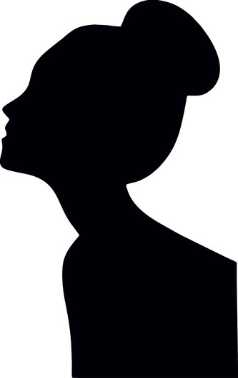 ARTEMISS Žena - plastová šablona 444 Rozměr: B 14,5x14,5cm