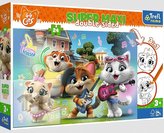 Puzzle 24 Super Maxi Radosne koty TREFL