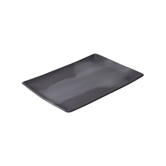 Revol Arborescence talíř obdélný 32 × 23 cm – liquorice | REV-648308