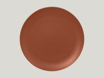 RAK Talíř mělký 29 cm, hnědý | RAK-NFNNPR29BW