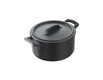 Revol Minikastrůlek s pokličkou 20 cl, černý | REV-641637