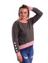 Mikina Lorein Grey - M