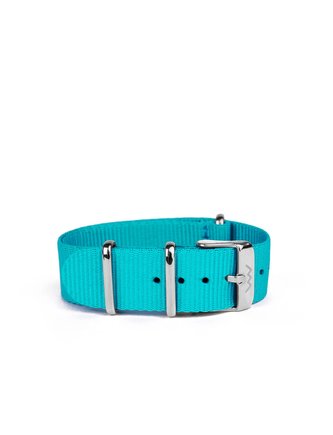 Nylonový pásek  Blue Silver