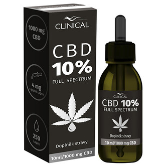 Clinical CBD 10% Full Spectrum 1000 mg 10 ml