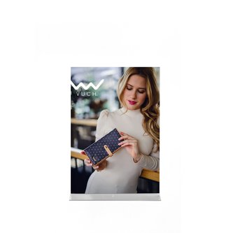 Stojan na letáček A5 - peněženka