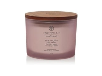 Chesapeake Bay Vonná svíčka se třemi knoty Joy & Laughter 312 g unisex