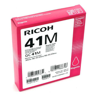 Ricoh originální gelová nápl? 405763, magenta, 2200str., GC41HM, Ricoh AFICIO SG 3100, SG 3110DN, 3110DNW