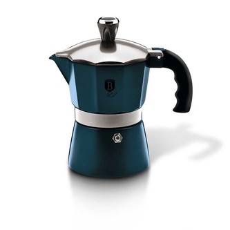 BERLINGERHAUS Kanvica na espresso 2 šálky Aquamarine Metallic Line BH-6477