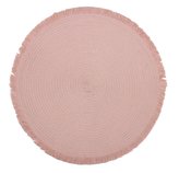 Prostírání kulaté PALO růžová O 38 cm Mybesthome