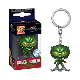 Funko POP Keychain: Spider-Man No Way Home - Green Goblin w/BMB (klíčenka)