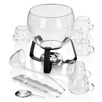 Sada na punč / bowle Juntos sklo 11 ks