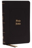 KJV, Personal Size Large Print Reference Bible, Vintage Series, Leathersoft, Black, Red Letter, Thumb Indexed, Comfort P