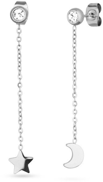 Naušnice Infinity Silver